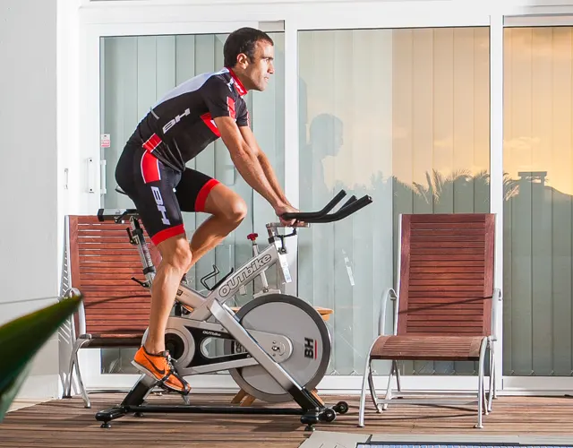 Indoor cycling bikes