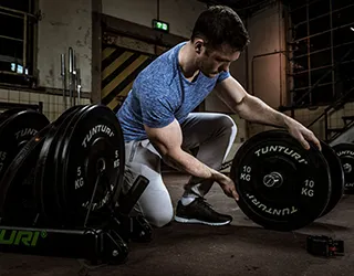 Bumper Olympic weight plates