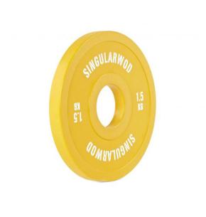 Singular WOD Fractional color olympic disc