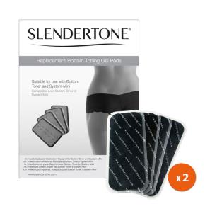 Pack 2 Slendertone Bottom Toning Gel Pads