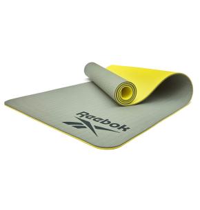 Reebok Double Sided Yoga Mat - 6mm (Colour: Green)