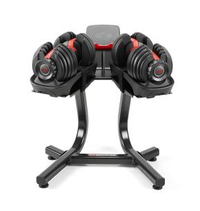 Bowflex 1090i SelectTech dumbells + Rack