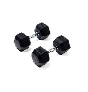 Evergy Hexagonal Dumbbells (pair) (Weight: 12.5kg)