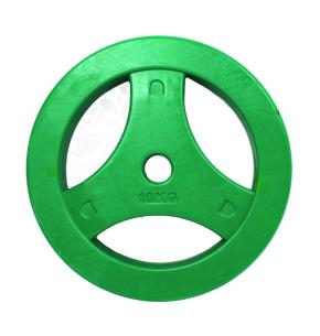 Tunturi Aerobic Plates Rubber 30mm (Weight: 10kg, Format: Unit)