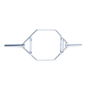 Ziva Essentials chromed Hexagonal olympic bar- 1.4 mts