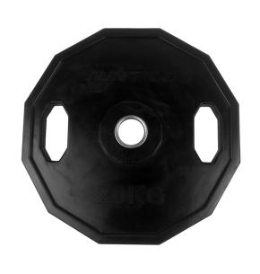 Tunturi Olympic Rubber Plates 50mm (Weight: 20kg, Format: Unit)