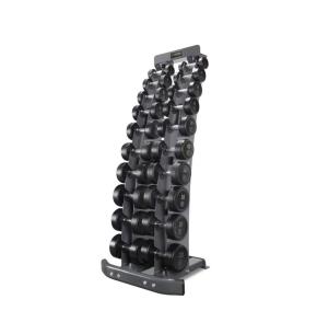 Set Mancuernas de goma 2-20 kg y Rack Titanium Strength 