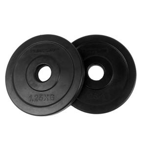 Discos con Caucho Tunturi 30 mm (Peso: 1.25kg, Formato: Par)