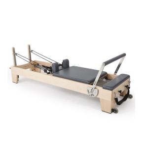 Elina Pilates Wooden Reformer Elite + Free Shipping (Colour: Grey)
