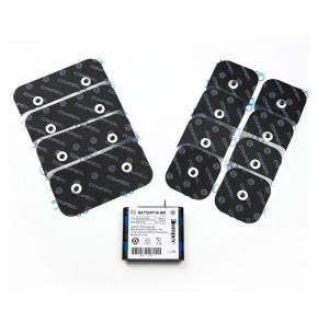 Pack Compex Battery + 8 Electrodes 5x5 cm + 4 Electrodes 5x10 cm
