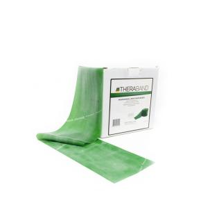 Theraband Green Elastic Band - 46m (Resistance: Level 4)