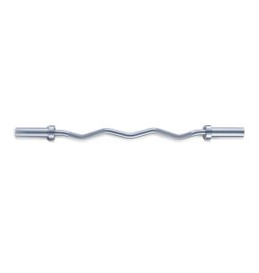 Ziva Essentials chromed Curl olympic bar- 1.2 mts