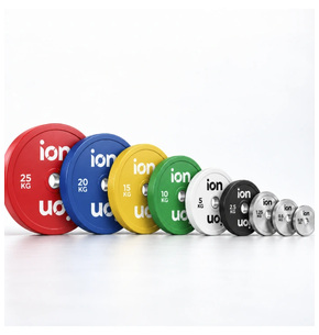 ION fitness Powerlifting Calibrated Plates Narrow Edge