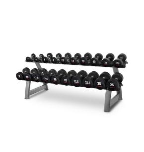 Set Mancuernas 2,5-25 kg y Rack Titanium Strength HD25