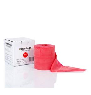Theraband Red Elastic Band - 46m (Resistance: Level 3)
