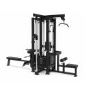 Jaula 4 estaciones 1 torre Etenon Fitness PC3000A