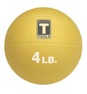 Body-Solid 2 Lb / 1.8kg Medicine Ball BSTMB4 - Yellow Body-Solid 2 Lb / 1.8kg Medicine Ball BSTMB4 - Yellow