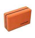 Tunturi Yoga Block Orange/Black Tunturi Yoga Block Orange/Black