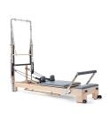 Elina Pilates Wooden Reformer Lignum With Tower + Free Shipping (Colour: Grey)