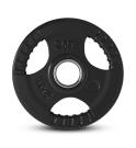 Disco de goma 3 agarres fitnessdigital Tri-Grip 2.5 kg (Peso: 2.5kg)